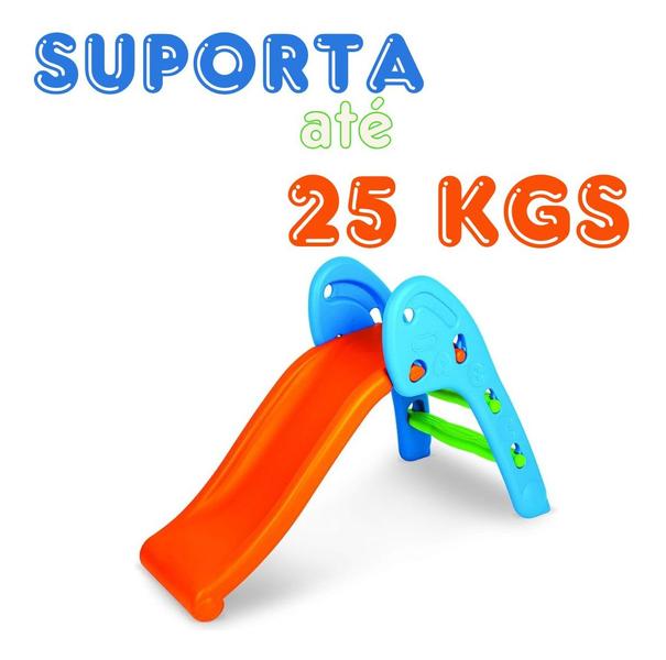 Imagem de Brinquedo Escorregador Infantil 2 Degraus Play Duo