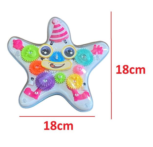 Imagem de Brinquedo Estrela Do Mar Bate E Volta Com Musica E Som