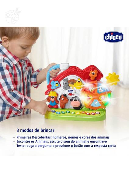 Imagem de BRINQUEDO FAZENDINHA BILÍNGUE 1-4anos CHICCO