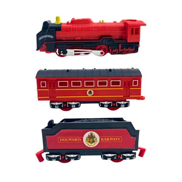 Imagem de Brinquedo Ferrovia Mágica Trem Expresso de Hogwarts - Harry Potter - 13 Peças - Candide 37000