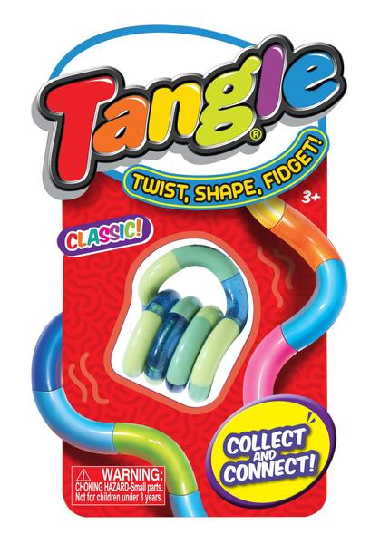 Imagem de Brinquedo Fidget Tangle Jr. Cores variadas clássicas