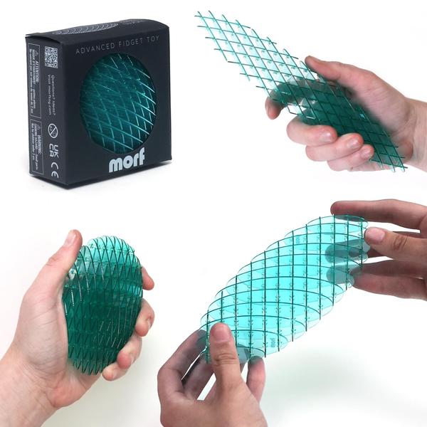 Imagem de Brinquedo Fidget Worm Morf Fidget para adultos e crianças azul