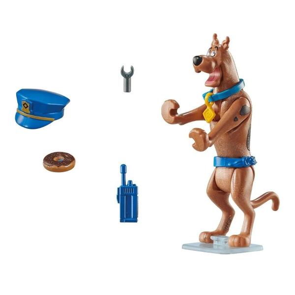 Imagem de Brinquedo Figura Playmobil Boneco Scooby Doo Policial 70714