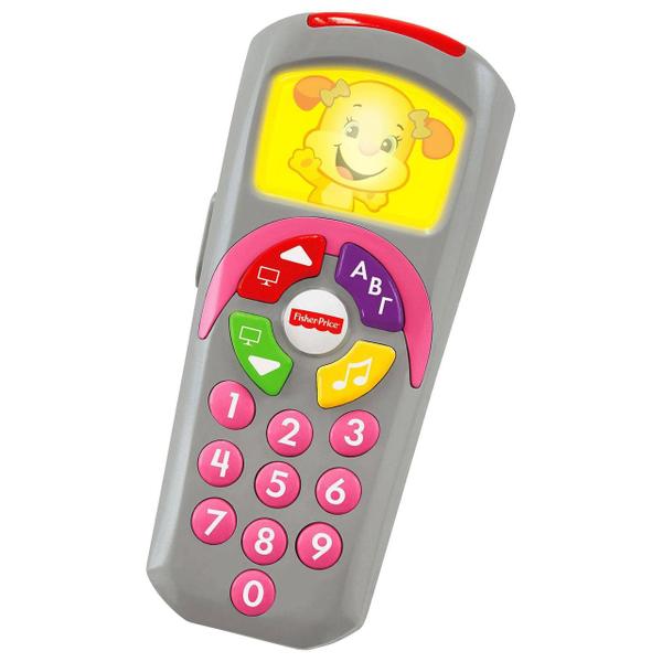 Imagem de Brinquedo Fisher Price Controle Remoto com Som Rosa - DLH40