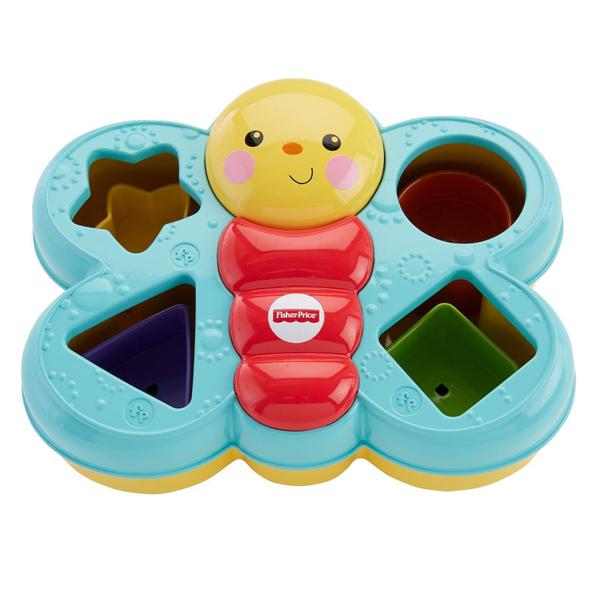 Imagem de Brinquedo Fisher Price Encaixa Borboleta Mattel Djd80