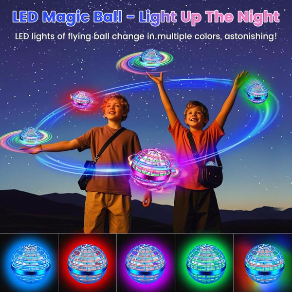 Imagem de Brinquedo Flying Orb Ball NWLAEWR controlado manualmente com luzes LED