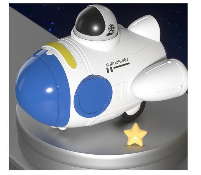 Imagem de Brinquedo Foguete Espacial Astronauta Fricção Space Nasa