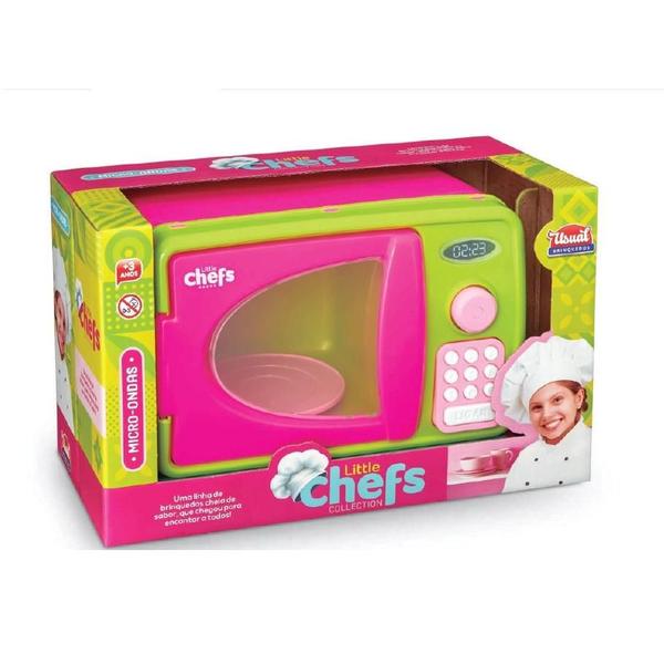 Imagem de Brinquedo Forno Microondas de Cozinha Infantil C/ Porta