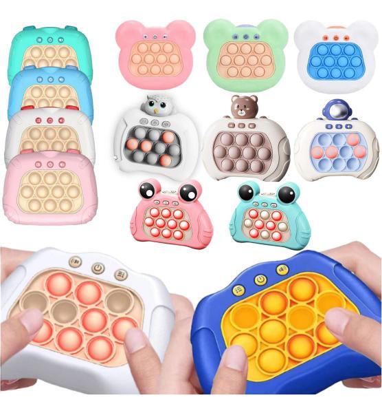 Brinquedo Game Pop Educativo Eletrônico Anti Stress Led Som - Estrela Imagem de Brinquedo Game Pop Educativo Eletrônico Anti Stress Led Som