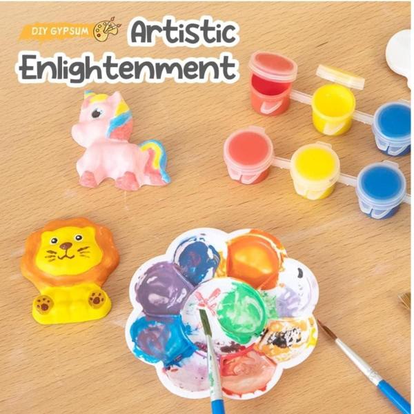 Imagem de Brinquedo Gesso Infantil Para Colorir Pintura Infantil