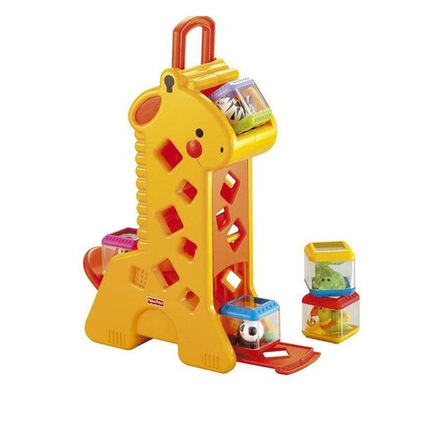 Imagem de Brinquedo Girafas Pick-a-Blocks Fisher Price