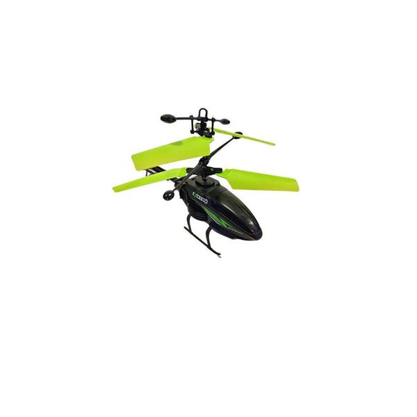 Imagem de Brinquedo Helicóptero Voador Com Sensor de Mão Preto Verde 48718 - Toyng