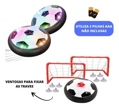 Imagem de  Brinquedo Hover Goal Bola Flutuante Infantil Hockey de Mesa Com Luzes