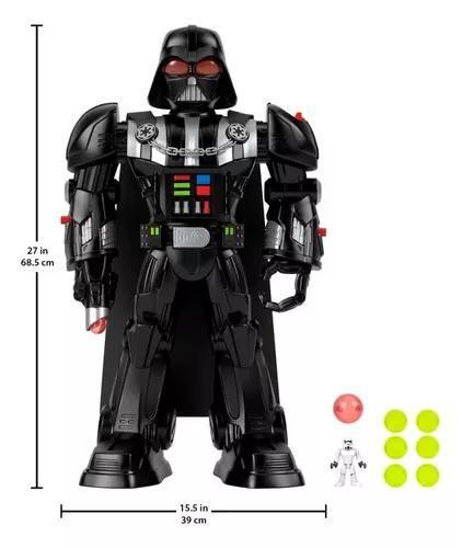 Imagem de Brinquedo Imaginext Star Wars Vader-bot 73,5 Cm - Mattel Hxg51