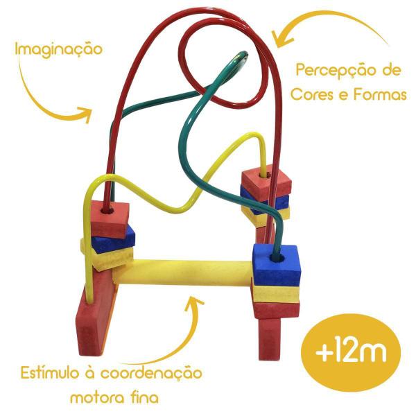 Imagem de Brinquedo Infantil Aramado Médio Coordenacao Motora 2 Anos