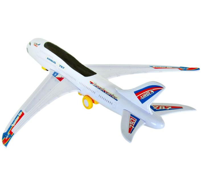 Imagem de Brinquedo Infantil Avião AirBus Com Luz Som - Toy King