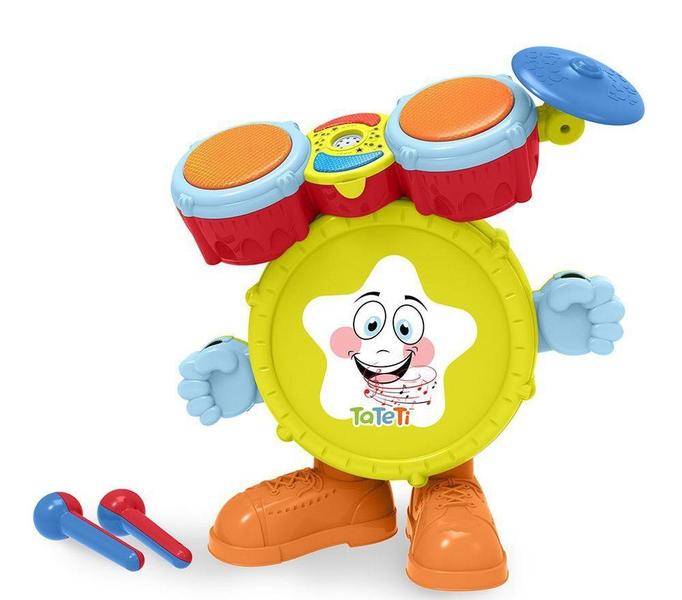 Imagem de Brinquedo Infantil Baby Batera Com Luz e Som Tateti - 825