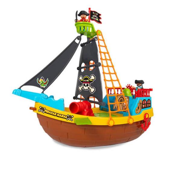 Imagem de Brinquedo Infantil Barco Pirata - Maral