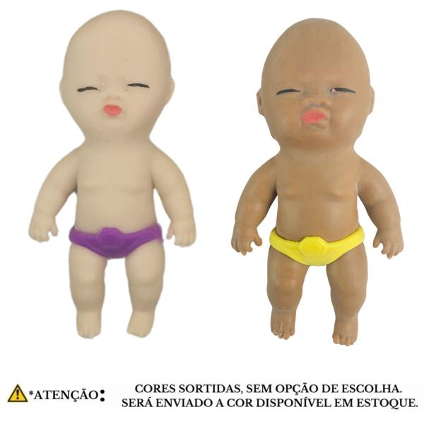 Imagem de Brinquedo Infantil Bebe Espreme Aperta Estica Divertido Sortido Castela