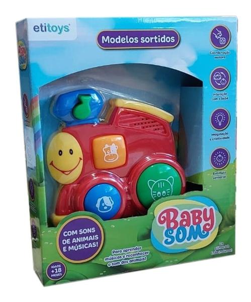 Imagem de Brinquedo Infantil Bebê Trenzinho Música e Sons Toy Baby