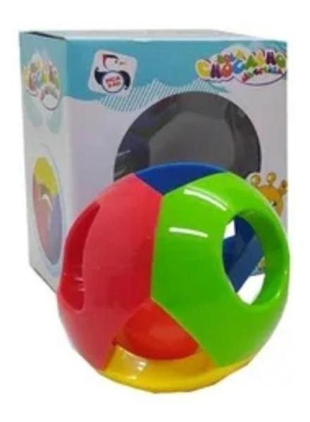 Imagem de Brinquedo Infantil Bola Chocalho Divertida Para Bebês