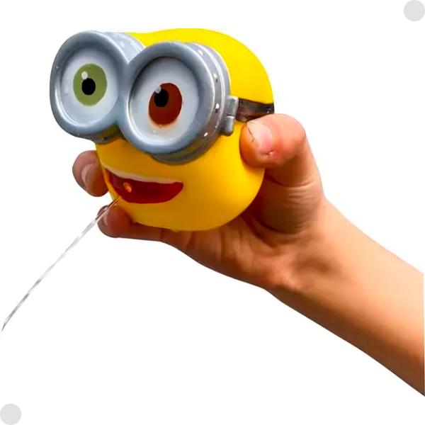 Imagem de Brinquedo Infantil Bolinha Esguicho Minions Bob 3568 - Líder