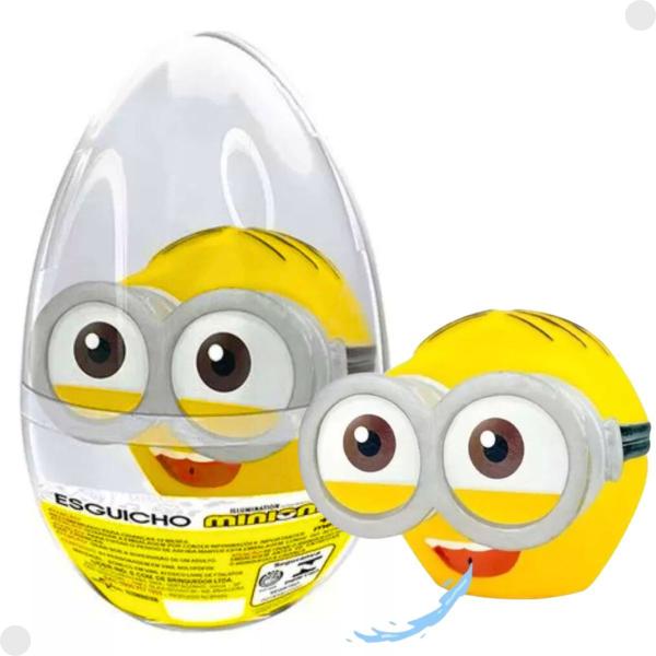 Imagem de Brinquedo Infantil Bolinha Esguicho Minions Dave 3568C - Líder