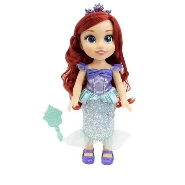 Imagem de Brinquedo Infantil Boneca Princesas Articulada Ariel 38cm Multikids - BR1916