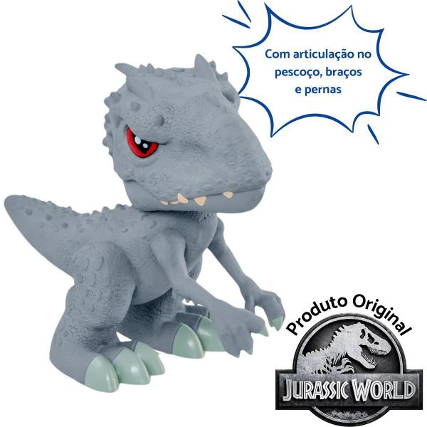 Imagem de Brinquedo Infantil Boneco Dinossauro Presente 3 Anos Jurassic World Original Criança Menino Menina