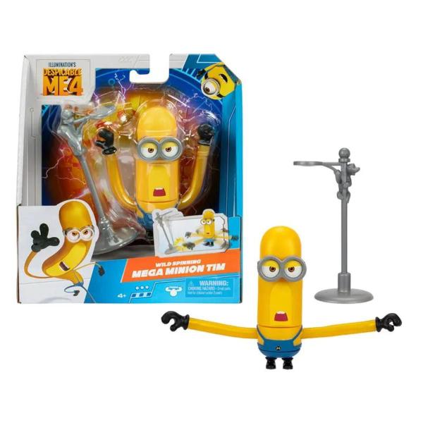 Imagem de Brinquedo Infantil Boneco Figura de Ação Mega Minions Meu Malvado Favorito 4 Com Acessórios Original Lançamento Candide