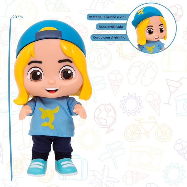 Brinquedo Infantil Boneco Luke Filho Luccas Neto Youtuber - Rosita Imagem de Brinquedo Infantil Boneco Luke Filho Luccas Neto Youtuber