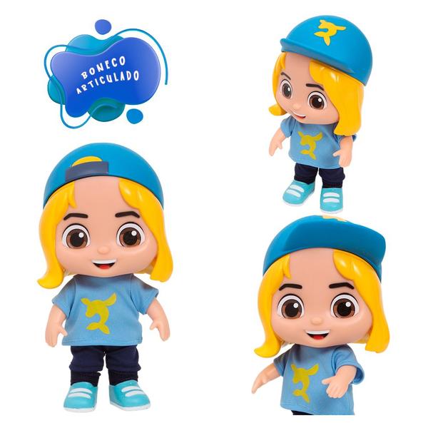 Brinquedo Infantil Boneco Luke Filho Luccas Neto Youtuber - Rosita Imagem de Brinquedo Infantil Boneco Luke Filho Luccas Neto Youtuber