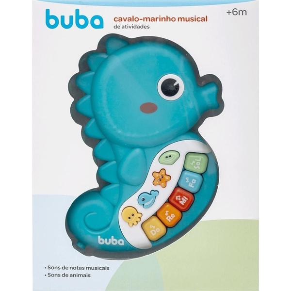 Imagem de Brinquedo Infantil Buba Cavalo-Marinho Musical De Atividades