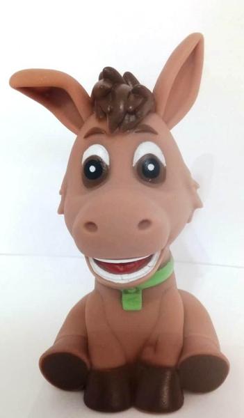 Imagem de Brinquedo Infantil Burrinho Em Vinil Para Bebês - Cometa