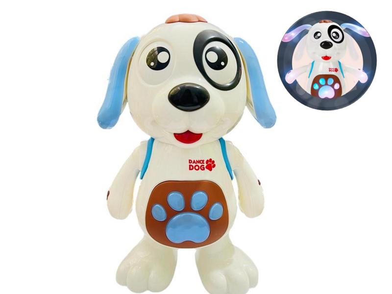 Imagem de Brinquedo Infantil Cachorro Robô Dançarino Sons e Luz ENVIO RÁPIDO