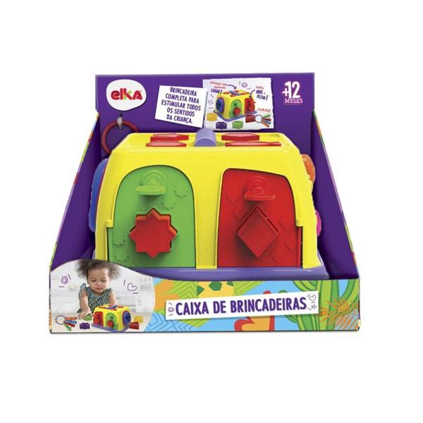 Imagem de Brinquedo Infantil Caixa De Brincadeiras - Elka 1135