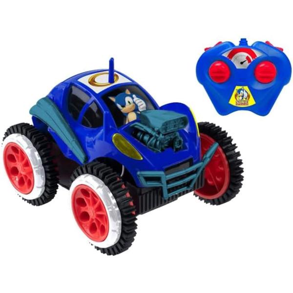 Imagem de Brinquedo Infantil Carrinho Controle Remoto Sonic Tumbling Rush Candide - 3451