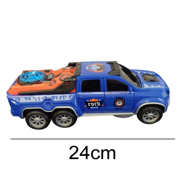 Brinquedo Infantil Carrinho Que Toca Musica Emite Som Gira 360 Graus Carro Paredão De Som - Toy King Imagem de Brinquedo Infantil Carrinho Que Toca Musica Emite Som Gira 360 Graus Carro Paredão De Som