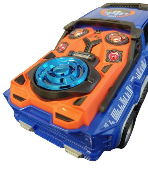 Brinquedo Infantil Carrinho Que Toca Musica Emite Som Gira 360 Graus Carro Paredão De Som - Toy King Imagem de Brinquedo Infantil Carrinho Que Toca Musica Emite Som Gira 360 Graus Carro Paredão De Som