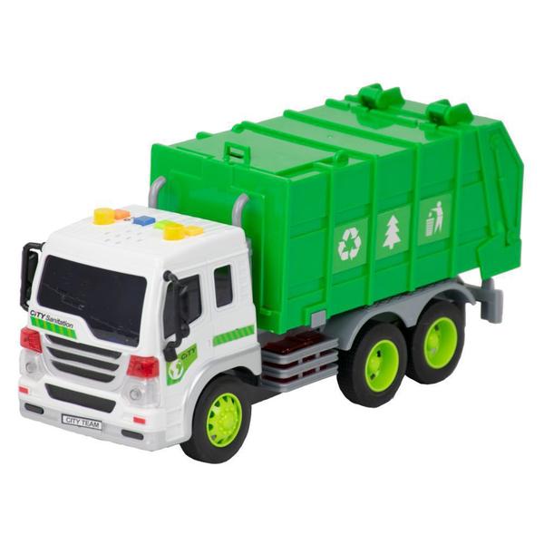 Imagem de Brinquedo Infantil Carro Veículo Reciclagem Lixo - BBR Toys