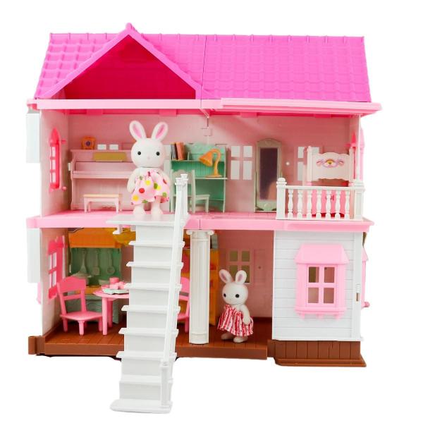 Imagem de Brinquedo infantil casa coelhinho luxury vila