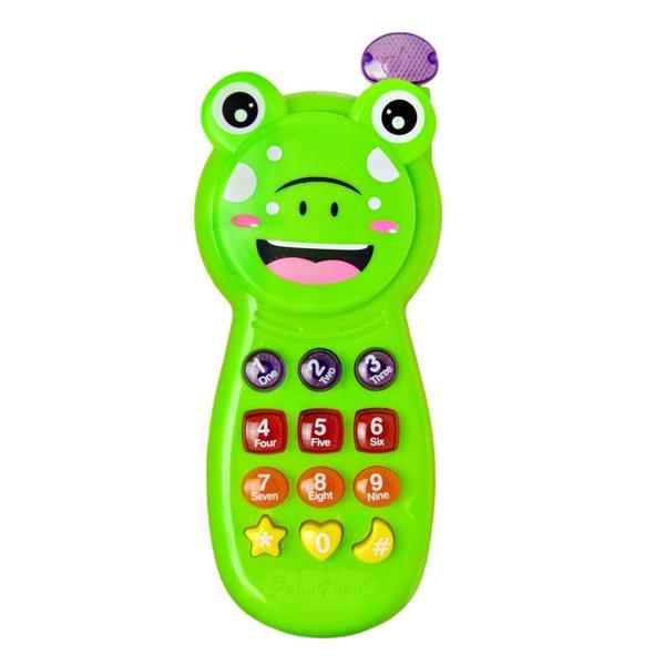 Imagem de Brinquedo Infantil Celular Sapinho Com Som E Luzes