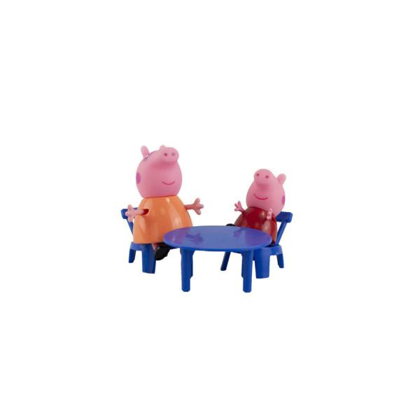 Imagem de Brinquedo Infantil Cenários Da Peppa Pig Com Bonecos Dos Pigs