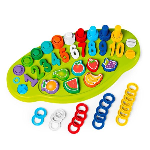 Brinquedo Infantil Conta Fácil Didático Matemática - Tateti - Ta Te Ti Imagem de Brinquedo Infantil Conta Fácil Didático Matemática - Tateti