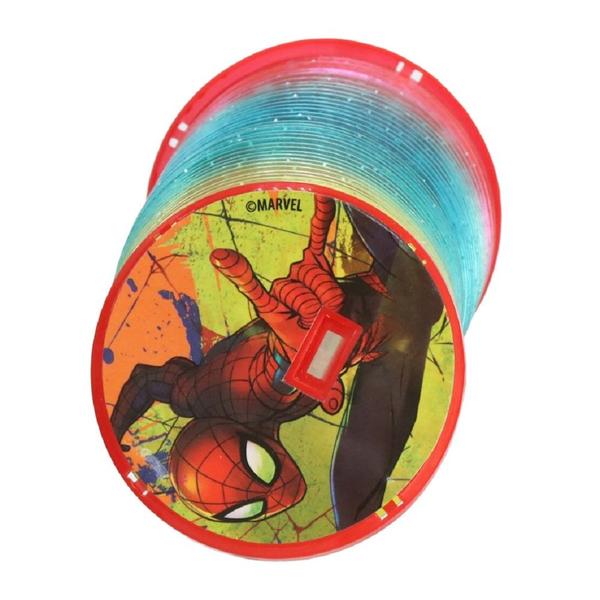 Brinquedo Infantil Criança Mola Maluca Spiderman Com Luz - Etitoys Imagem de Brinquedo Infantil Criança Mola Maluca Spiderman Com Luz