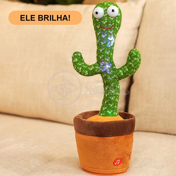 Brinquedo Infantil Criança TikTok Cacto Dançante Luminoso Pelúcia 120 Músicas Canta Fala Repete USB - Smart Bracelet Imagem de Brinquedo Infantil Criança TikTok Cacto Dançante Luminoso Pelúcia 120 Músicas Canta Fala Repete USB