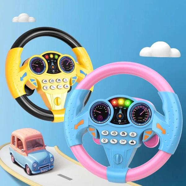 Imagem de Brinquedo Infantil de Volante Educativo - Simulação de Carro com Sons