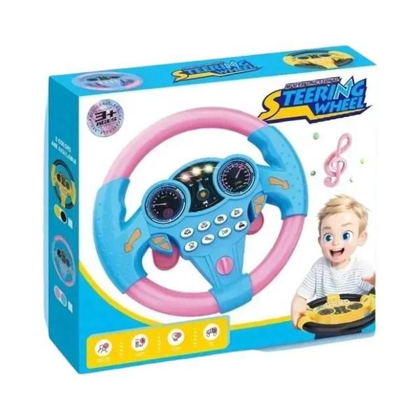 Imagem de Brinquedo Infantil de Volante Educativo - Simulação de Carro com Sons