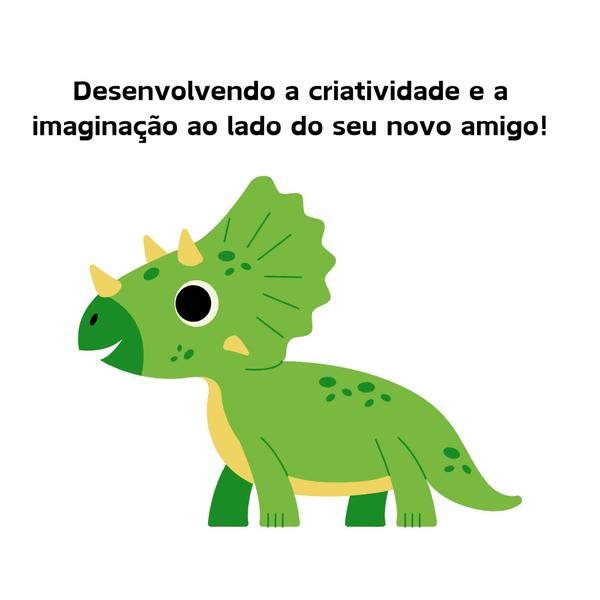 Brinquedo infantil dino world babys carnotauro massinha Cotiplas 2343 Imagem de Brinquedo infantil dino world babys carnotauro massinha Cotiplas 2343