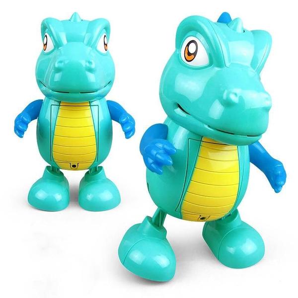 Imagem de Brinquedo Infantil Dinossauro Dançante Com Luzes e Som Movimentos